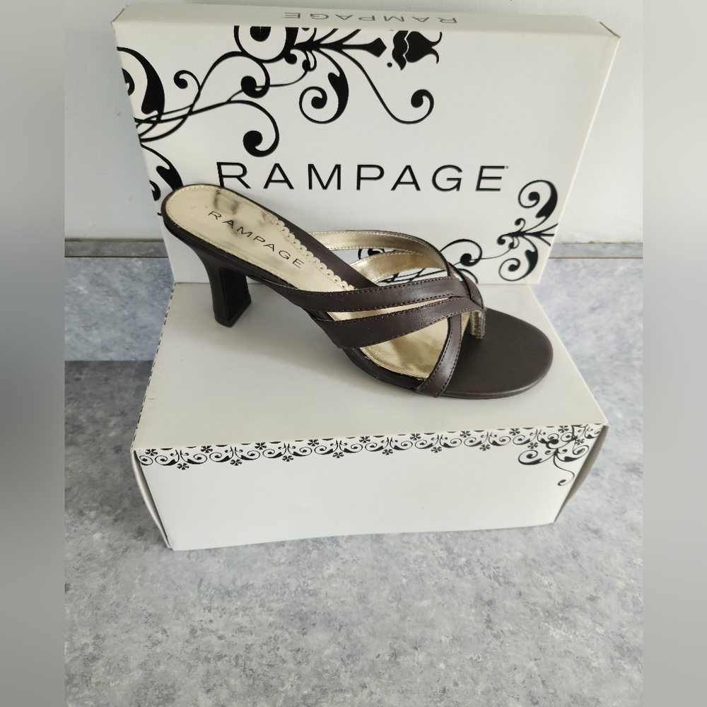 Rampage - New condition! Brown heels